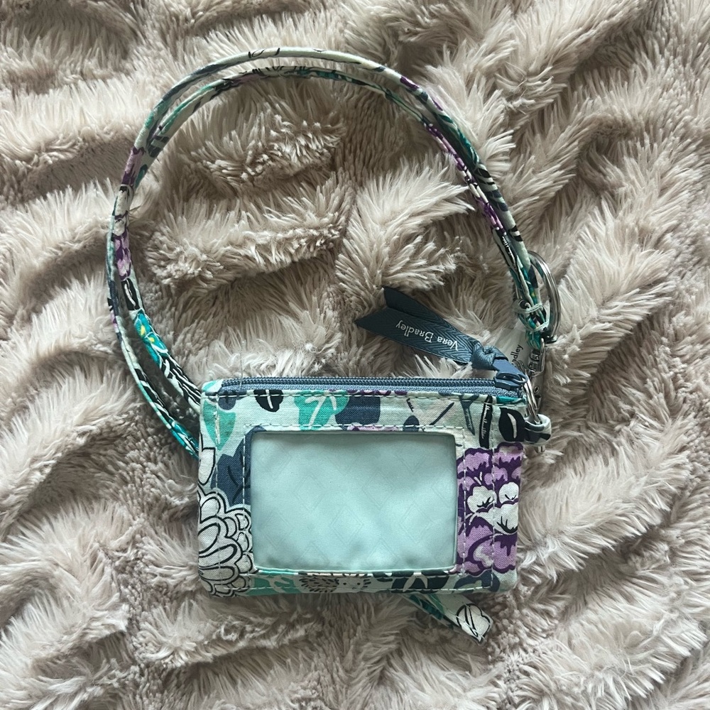vera bradley lanyard, and ID pouch